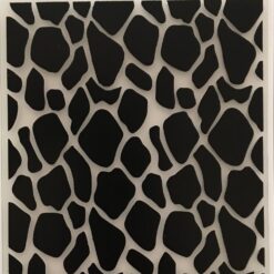 Leopard Print Embossing Folder