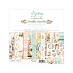 Mintay - Family Stories - 8" x 8" Paper Pad
