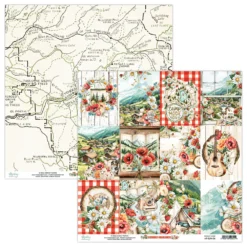 Mintay - Summer Highlands - 3" x 4" cut apart sheet