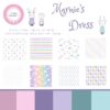 Marnie's Dress Paper pad - 15cm x 15cm