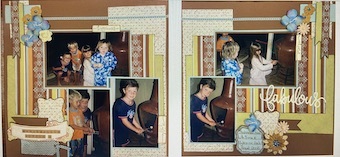 Lynda's Creations - Scrapbook Kit - Marshmallow Anyone