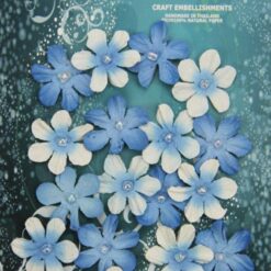 Mini Flowers - 20 pack Bright Blue