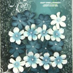 Mini Flowers - 20 pack Teal