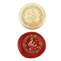 Wax Seal head - Music Notes