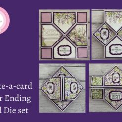 Create-a-card - Never Ending Card die set