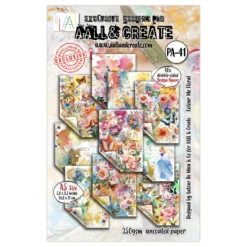 Aall & Create - Colour Me Floral - #41 - A5 Paper