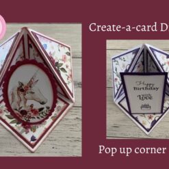 Create-a-card - Pop Up Corner Card