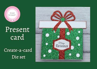 Create-a-card - Present Card die set
