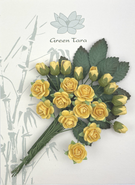 Rose and Rosebud Pack - Yellow