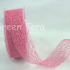 Mesh Ribbon - Rose 1 metre
