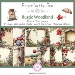 Paper by the Sea - Rustic Woodland - 15cm x 15cm