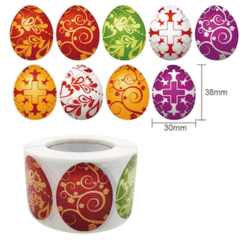 Sticker roll - Easter eggs 2
