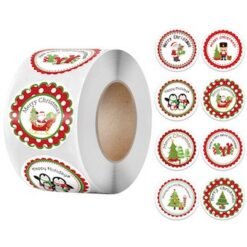 Sticker roll - Merry Christmas 3 - 25mm