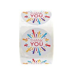 Sticker roll - Thank you 3 - 25mm