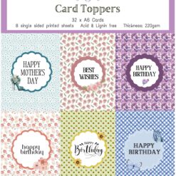 Paper by the Sea - Card Toppers