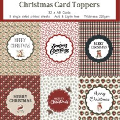 Paper by the Sea - Christmas Card Toppers