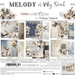 Melody of My Soul 6" x 6" Main Papers