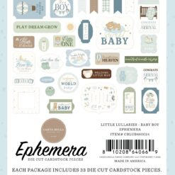 Little Lullabies – Baby Boy Ephemera