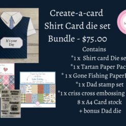 Bundle - Create-a-card - Shirt Card Die Set