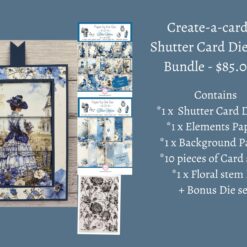 Bundle - Create-a-card - Shutter Card die set - Due 9/6/26