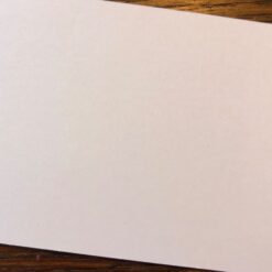 Card Inserts - Smooth Ivory – 80gsm Paper – 120 Square Inserts (20 Pack)