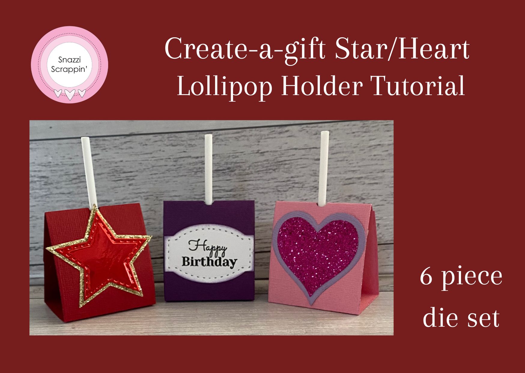 Create-a-gift - Star/Heart Lollipop holder