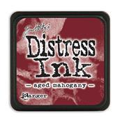 Mini Distress Ink Pad - Aged Mahogany