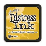 Mini Distress Ink Pad - Fossilized Amber