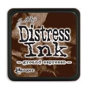 Mini Distress Ink Pad - Ground Espresso