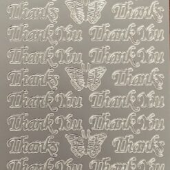 Thank you 1 - Silver
