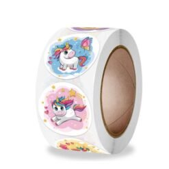 Sticker roll - Unicorns 2 - 25mm