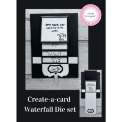 Create-a-card - Waterfall Die set