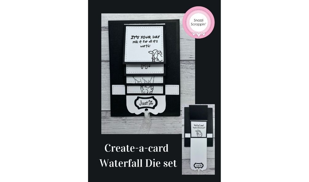 Create-a-card - Waterfall Die set