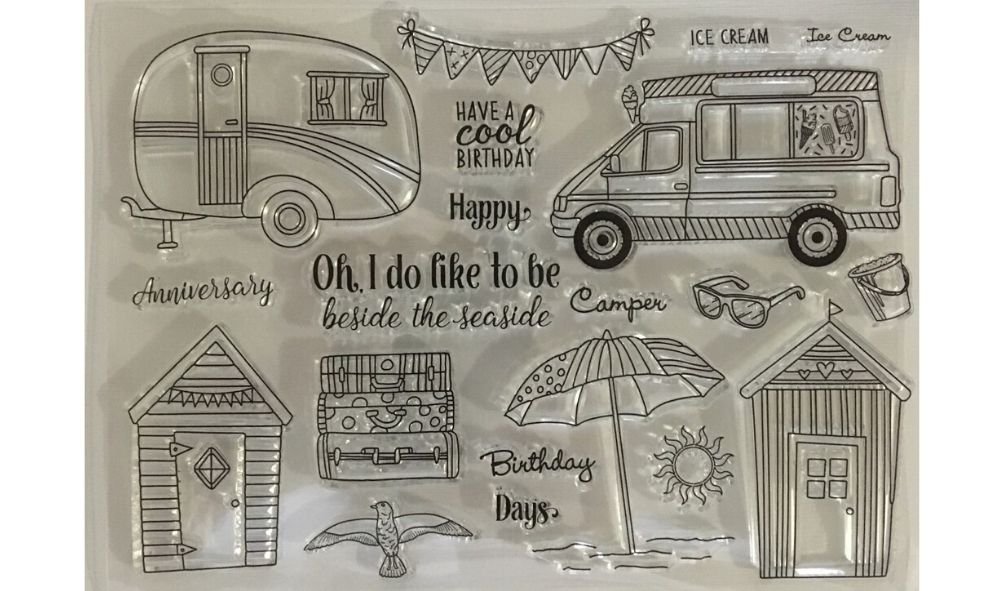 Beach Holiday - 1 – stamp & die set