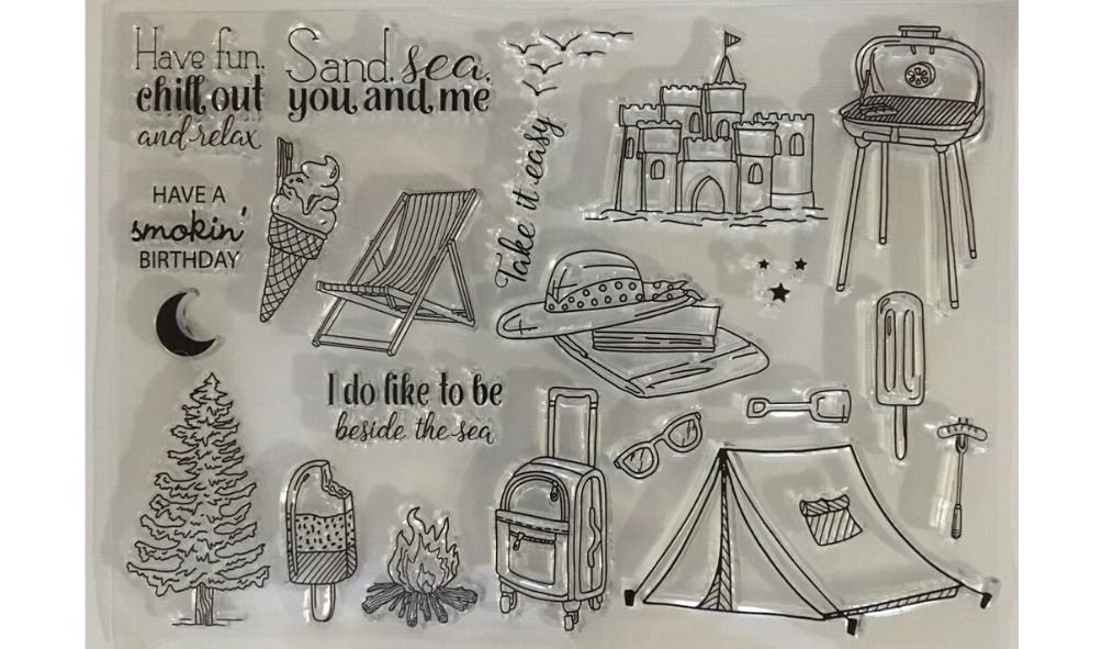 Beach Holiday - 2 – stamp & die set