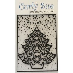 Christmas Tree Embossing Folder