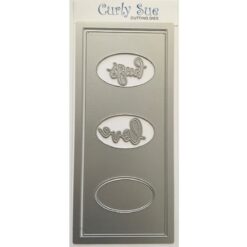 Slimline Die set - Oval windows