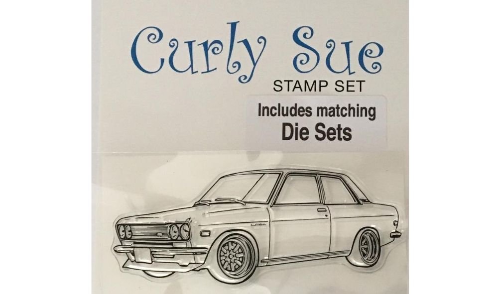 Car - Datsun 1600 – stamp & die set