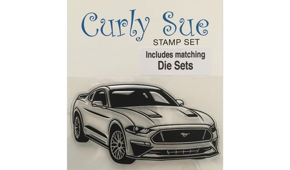 Car - Ford Mustang – stamp & die set