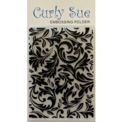 Leaf Flourish Background Embossing Folder