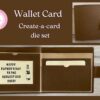 Create-a-card - Wallet Card die set