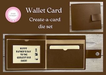Create-a-card - Wallet Card die set