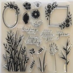 Wildflowers stamp set