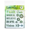 Lavinia Stencil - Words 1