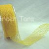 Mesh Ribbon - Yellow 1 metre