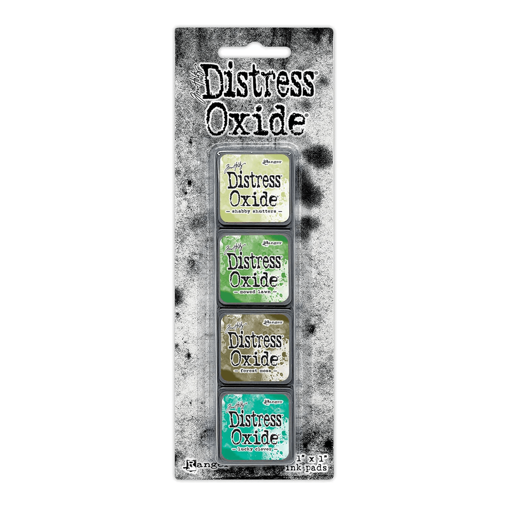 Tim Holtz Distress Mini Oxide Ink Pads 4/Pkg - Kit #15
