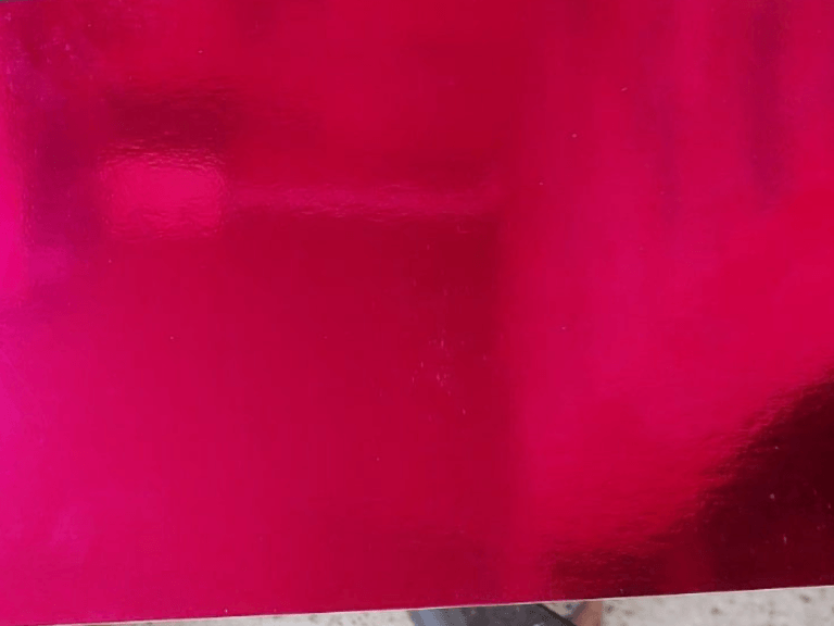 A4 Mirror board - Hot Pink - 5 pack