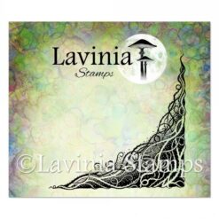 LAV887 - Thorn Vine Corner Stamp