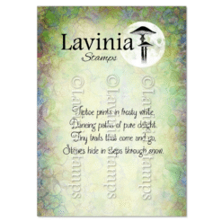 LAV1020 - Tiptoe Prints Stamp