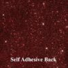 SAG21020 - Self Adhesive Glitter Card - Red Hot - Pack of 3